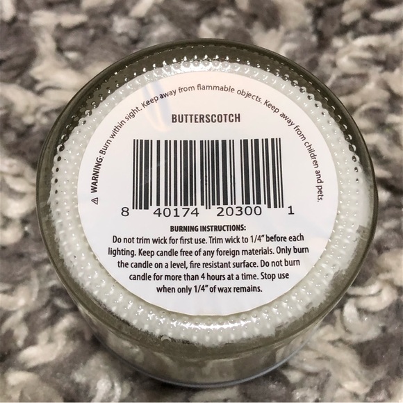 3/$15: ANTIQUE CANDLE CO. - Butterscotch Soy Wax Candle - 1.7 oz - Picture 2 of 3